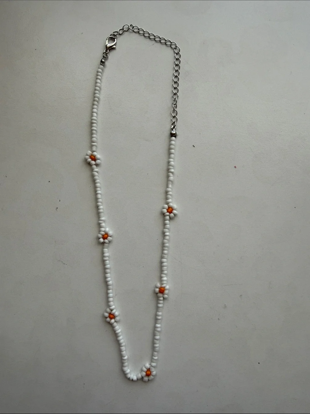 Flower Beaded Necklace